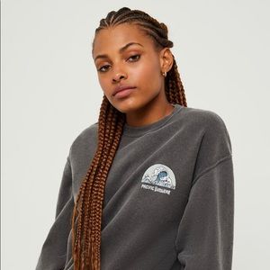 pac sun (pacific sunwear) gray crew neck